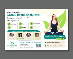 Advertisement Design by debdesign for Hemisphere Health | Design: #33387328
