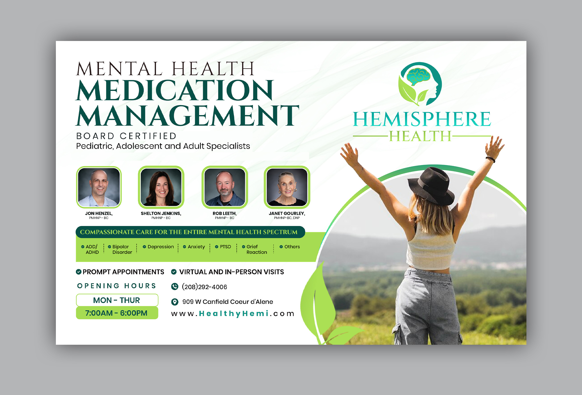 Advertisement Design by debdesign for Hemisphere Health | Design #33536759