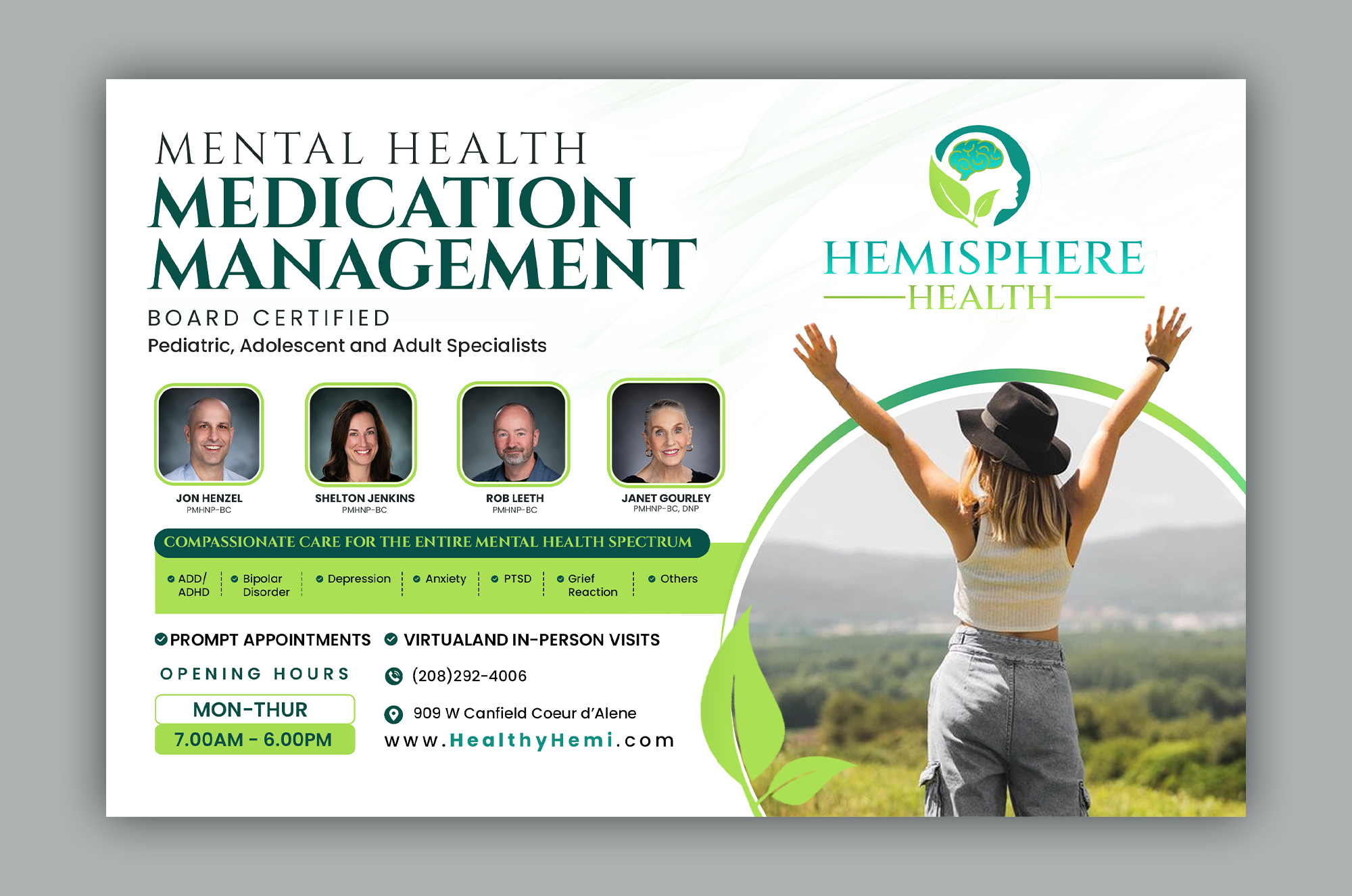Advertisement Design by debdesign for Hemisphere Health | Design #33549817