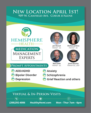 Advertisement Design by Titan Solbiz for Hemisphere Health | Design: #33390112