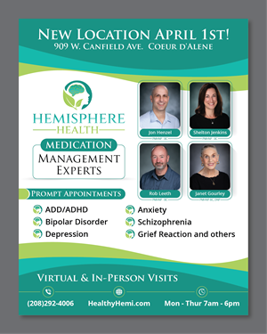Advertisement Design by Titan Solbiz for Hemisphere Health | Design: #33390113