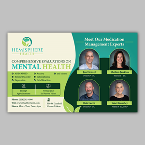 Advertisement Design by Bidita Saha for Hemisphere Health | Design: #33396738