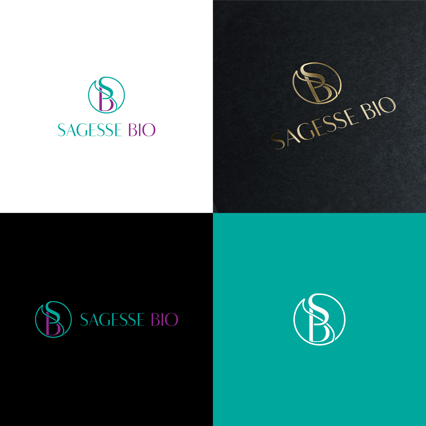 Logo Design by Radsky17 for Sagesse Bio | Design #33395491