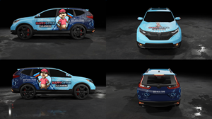Car Wrap Design by VCreativeidea