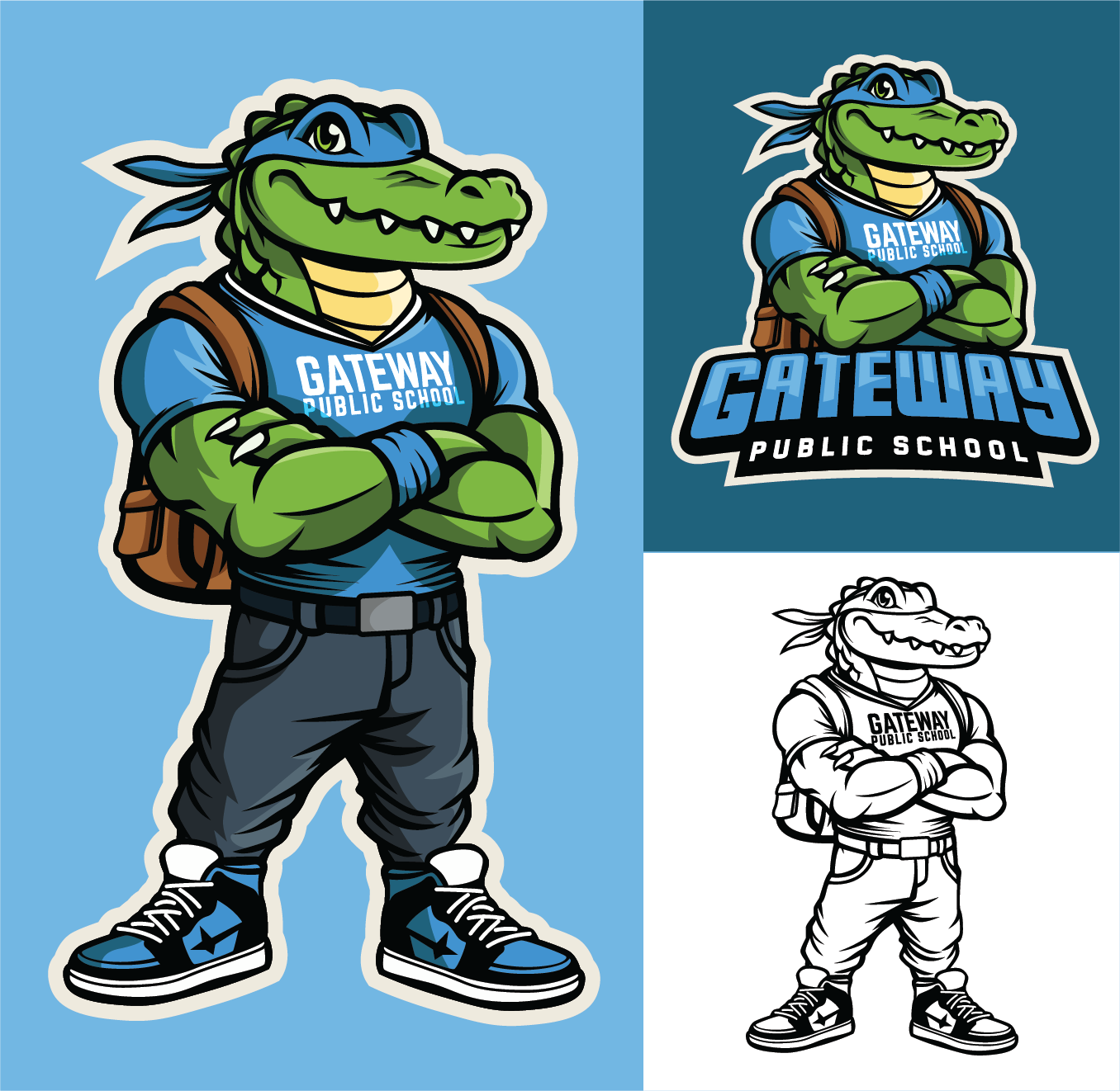 Mascot Design by Cody Rostron for this project | Design #33390852