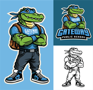 Mascot Design by Cody Rostron