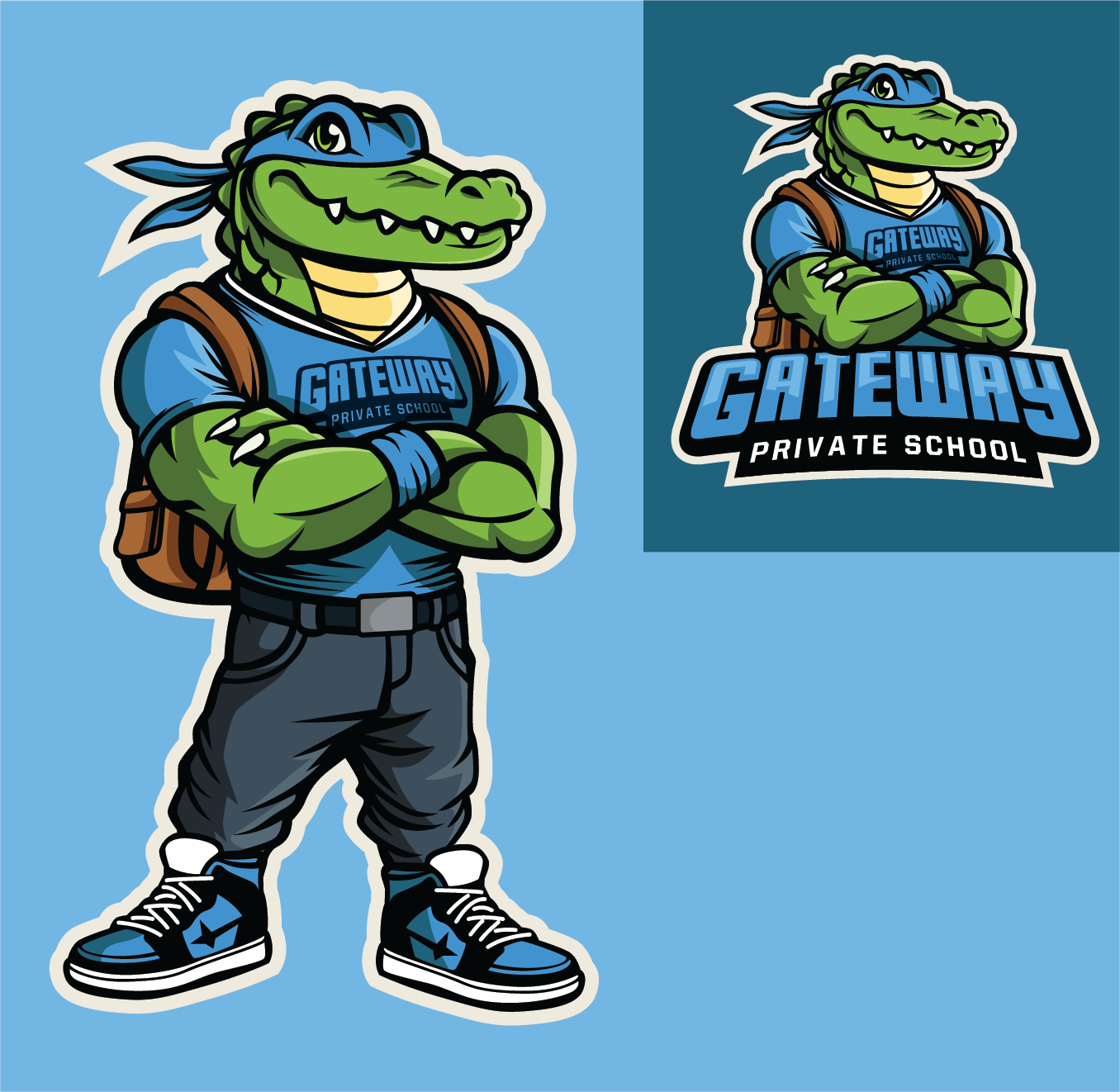 Mascot Design by Cody Rostron for this project | Design #33394876
