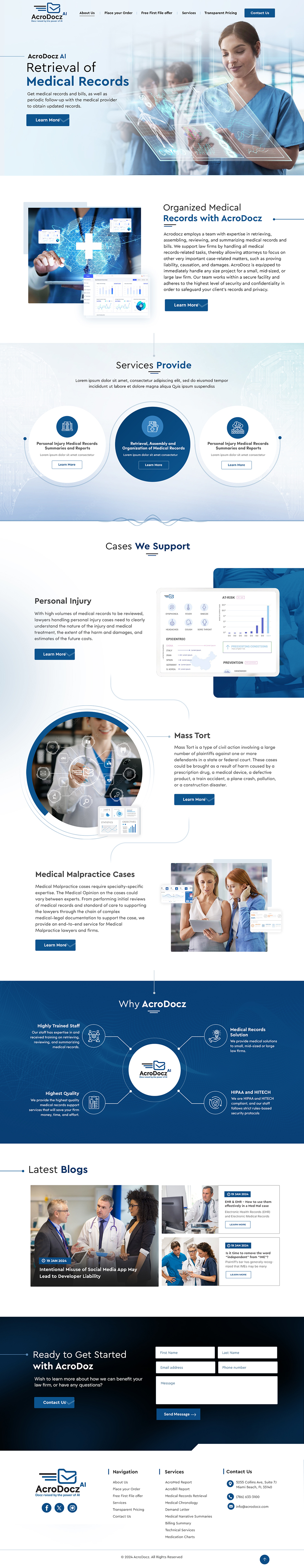 Web Design by Blue Sparrow for this project | Design #33401097