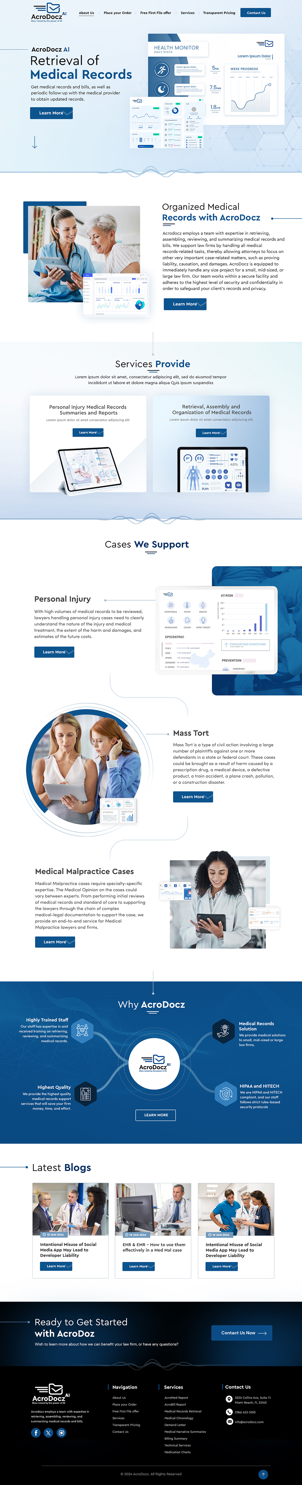 Web Design by Blue Sparrow for this project | Design #33401098