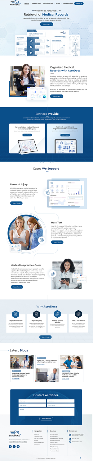 Web Design par Blue Sparrow pour ce projet | Design : #33401106