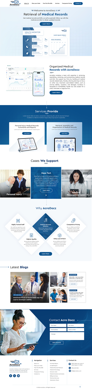 Web Design par Blue Sparrow pour ce projet | Design : #33401335
