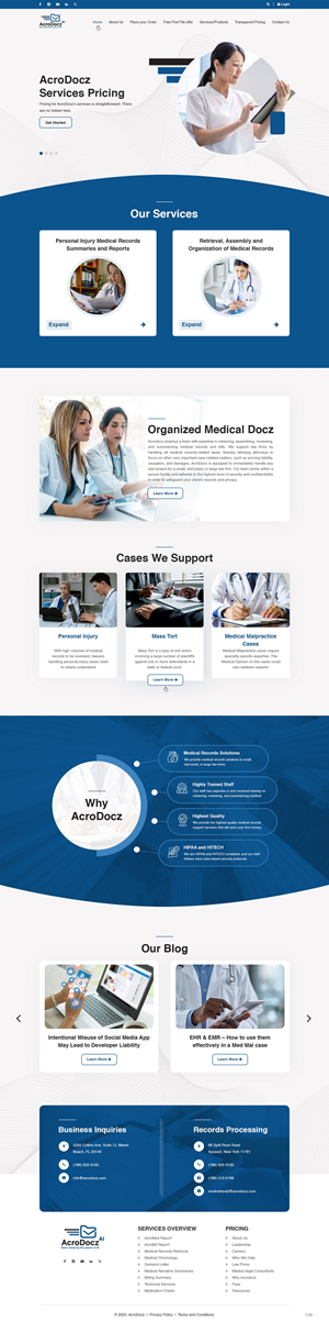 Web Design by pb for this project | Design: #33394711