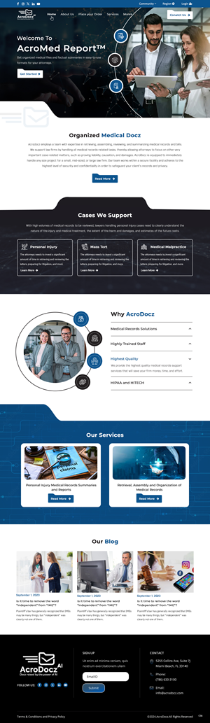 Web Design by pb for this project | Design: #33394718