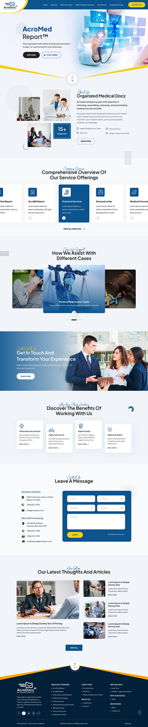 Web Design by Sbss for this project | Design: #33404088
