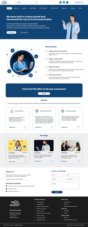 Web Design by Creative Slices for this project | Design #33416962