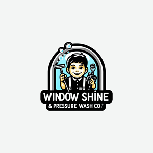 Logo Design by Kenshin777 for Window Shine & Pressure Wash Co | Design: #33395701