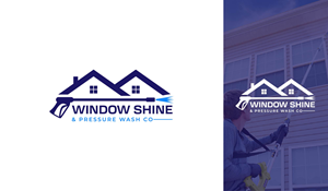 Logo Design by GraphVibes for Window Shine & Pressure Wash Co | Design: #33397432