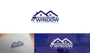 Logo Design by GraphVibes for Window Shine & Pressure Wash Co | Design: #33397434