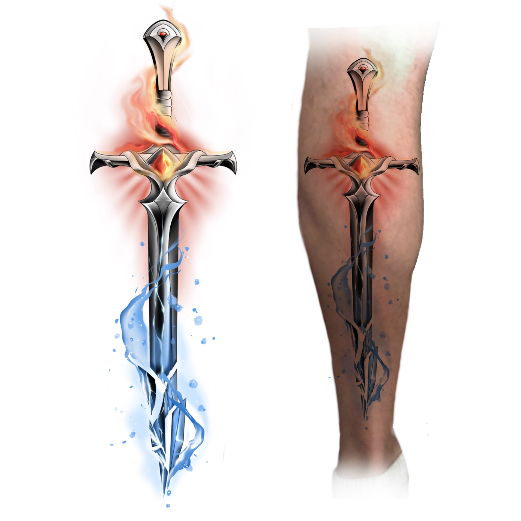 Tattoo Design by bangkat for this project | Design #33398437