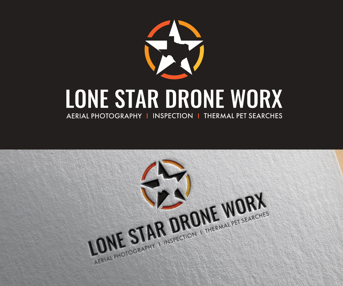 Logo-Design von Adi Graphics für LONE STAR DRONE WORX | Design #33397146