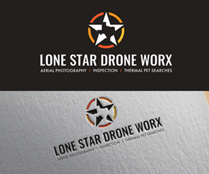 Logo Design by Adi Graphics for LONE STAR DRONE WORX | Design: #33397146