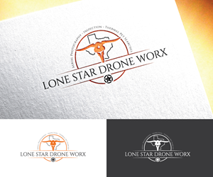 Logo-Design von sol design2 für LONE STAR DRONE WORX | Design: #33424698