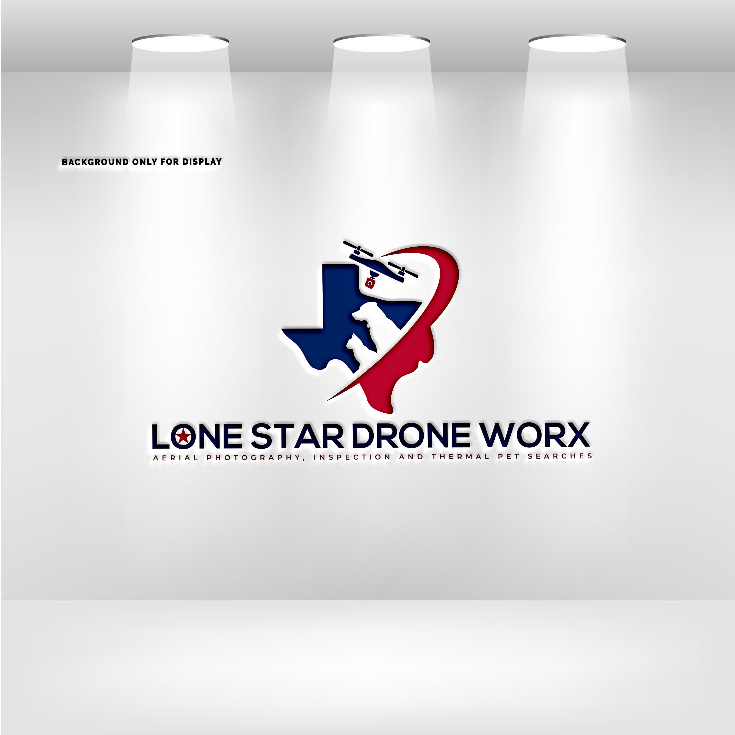 Logo Design by jonkonrad for LONE STAR DRONE WORX | Design #33396796
