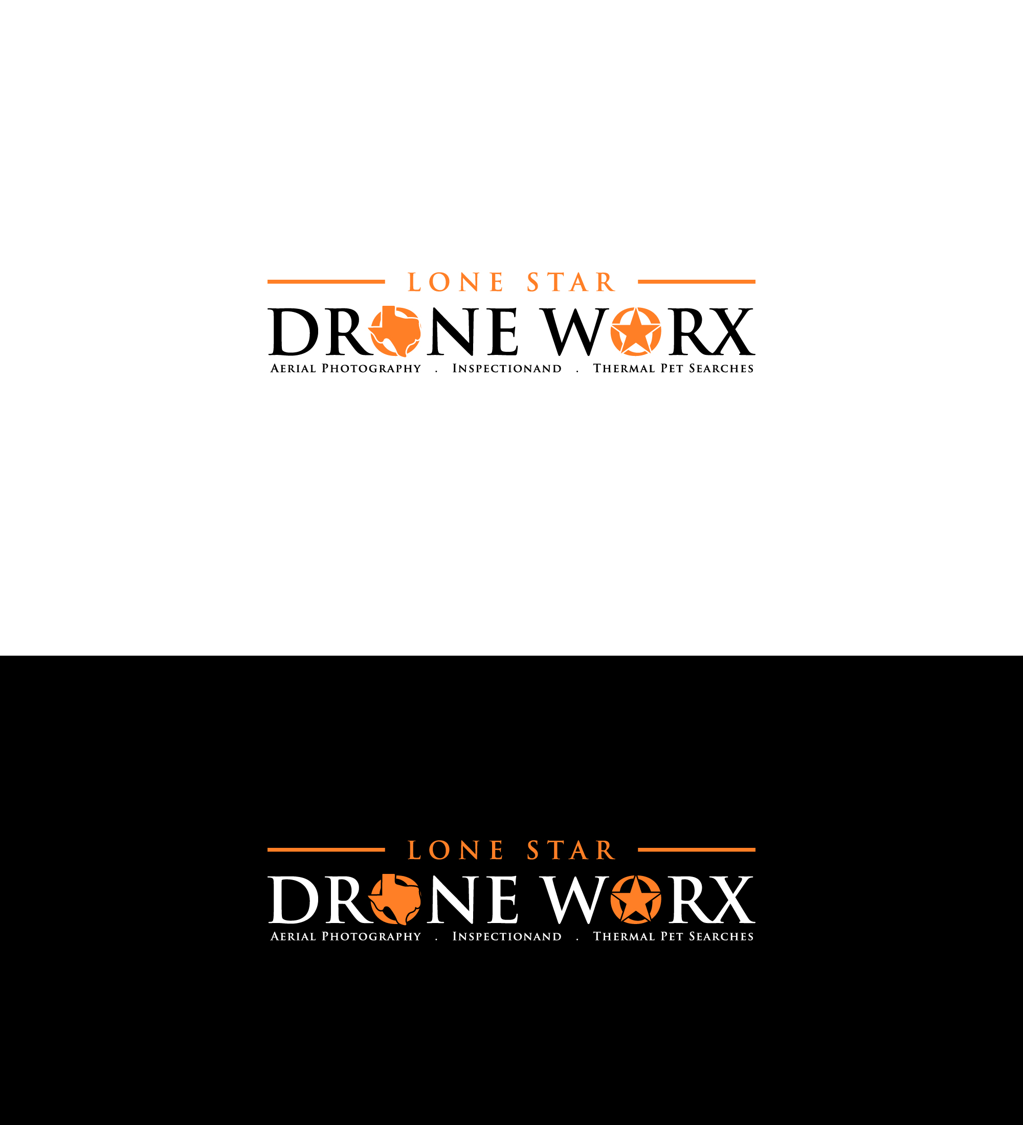 Logo-Design von RS_Design für LONE STAR DRONE WORX | Design #33398384