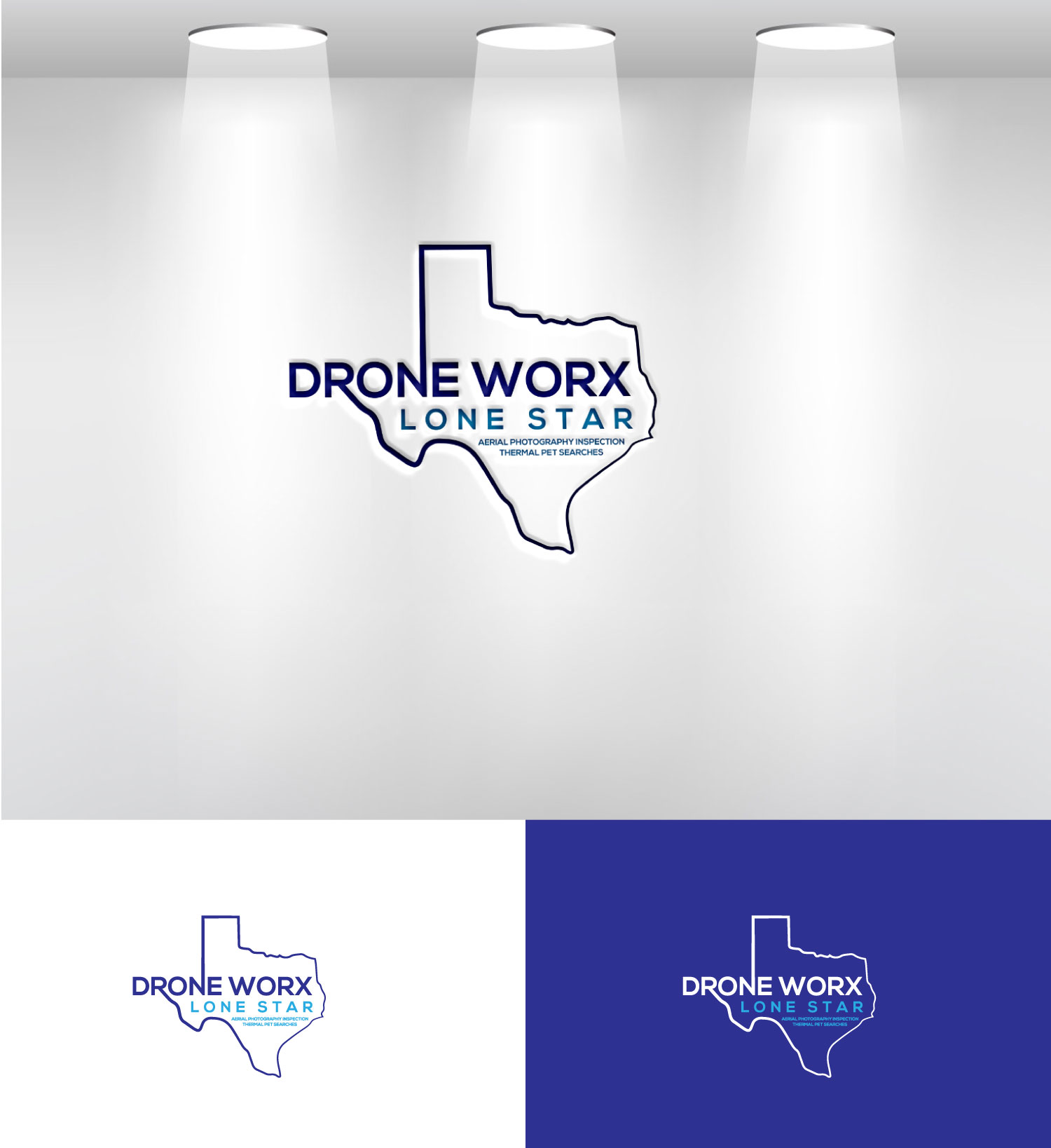 Design de Logo par Mi Design1 pour LONE STAR DRONE WORX | Design #33396189