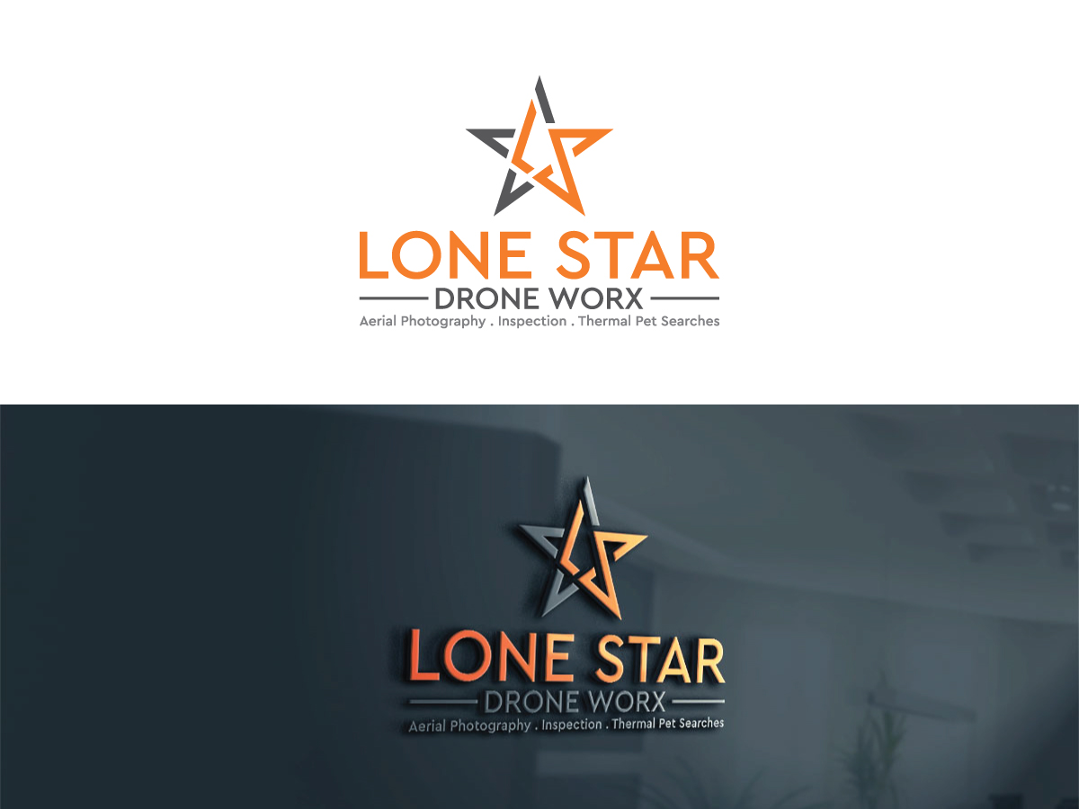 Design de Logo par 439 Creations pour LONE STAR DRONE WORX | Design #33397107
