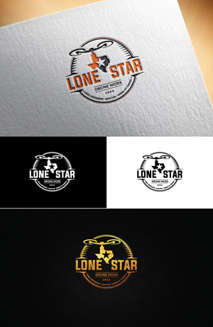 Logo Design by Logo Stock for LONE STAR DRONE WORX | Design: #33401049