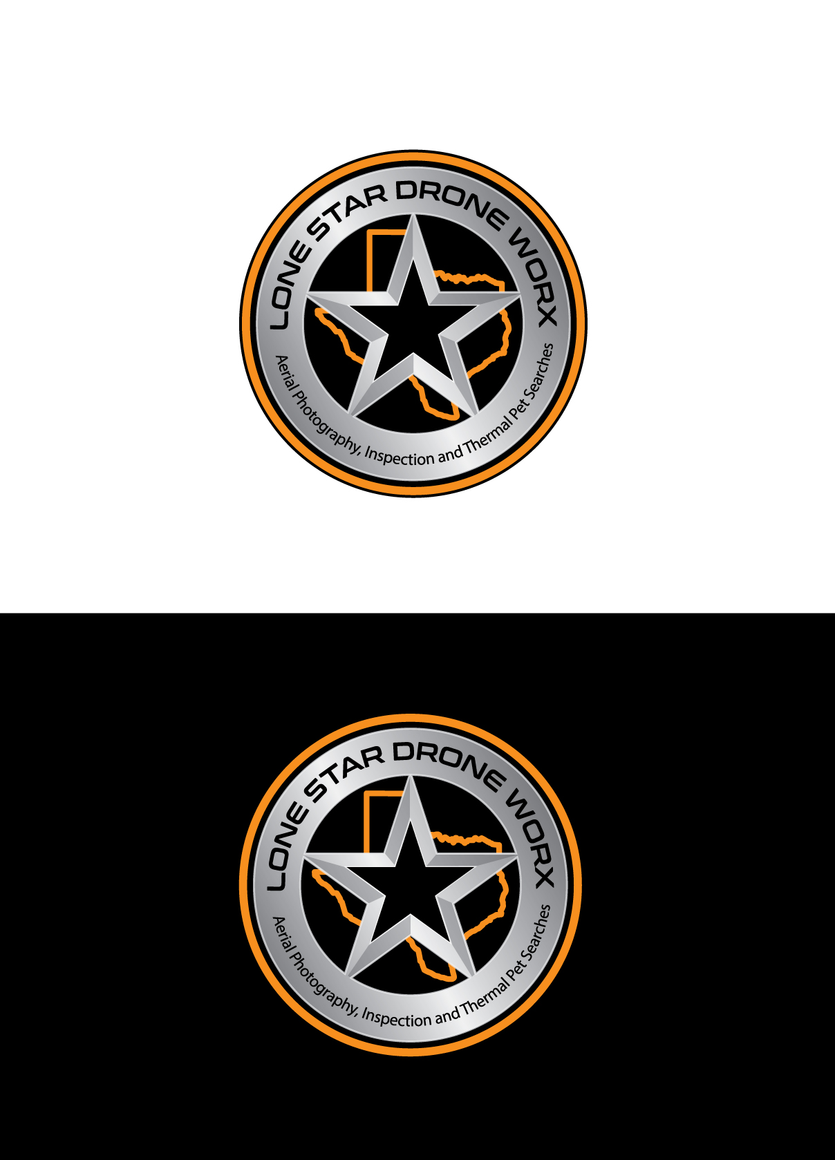 Logo-Design von LogoPoko für LONE STAR DRONE WORX | Design #33399158