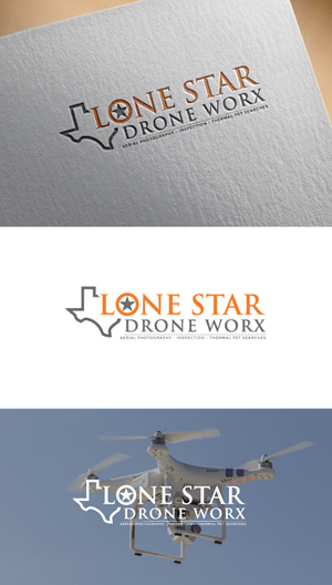 Logo-Design von SK art_pro für LONE STAR DRONE WORX | Design: #33403403