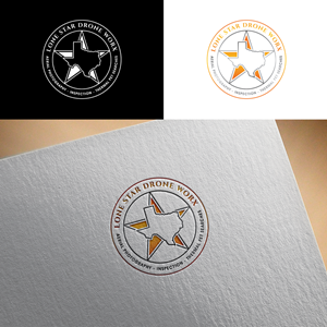 Logo Design by RA-bica for LONE STAR DRONE WORX | Design: #33402116