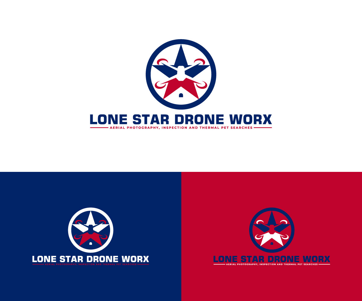 Diseño de Logo por alexdarah para LONE STAR DRONE WORX | Diseño #33396603