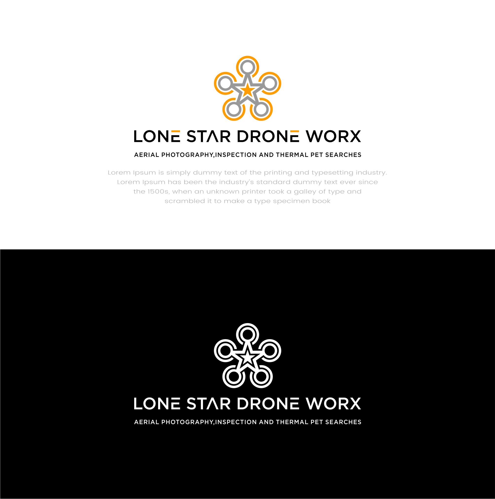 Diseño de Logo por Barokahe guse para LONE STAR DRONE WORX | Diseño #33396024