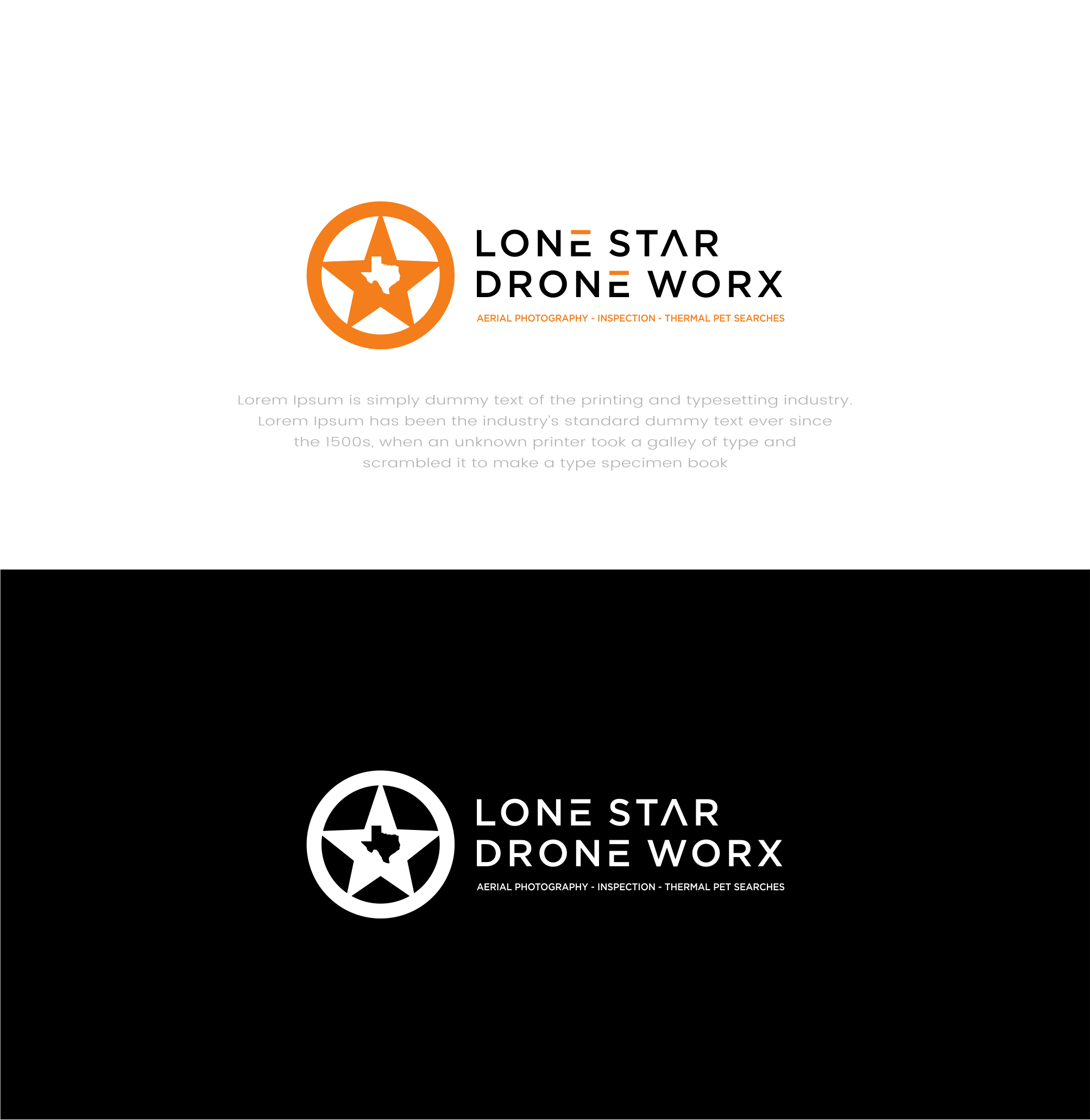 Logo-Design von Barokahe guse für LONE STAR DRONE WORX | Design #33400817