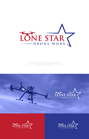 Logo Design by apik. for LONE STAR DRONE WORX | Design: #33396350