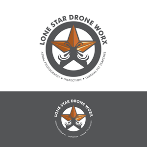 Logo Design by luckdesign for LONE STAR DRONE WORX | Design: #33395878