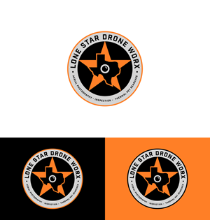 Logo-Design von The Lion Studios für LONE STAR DRONE WORX | Design: #33395750