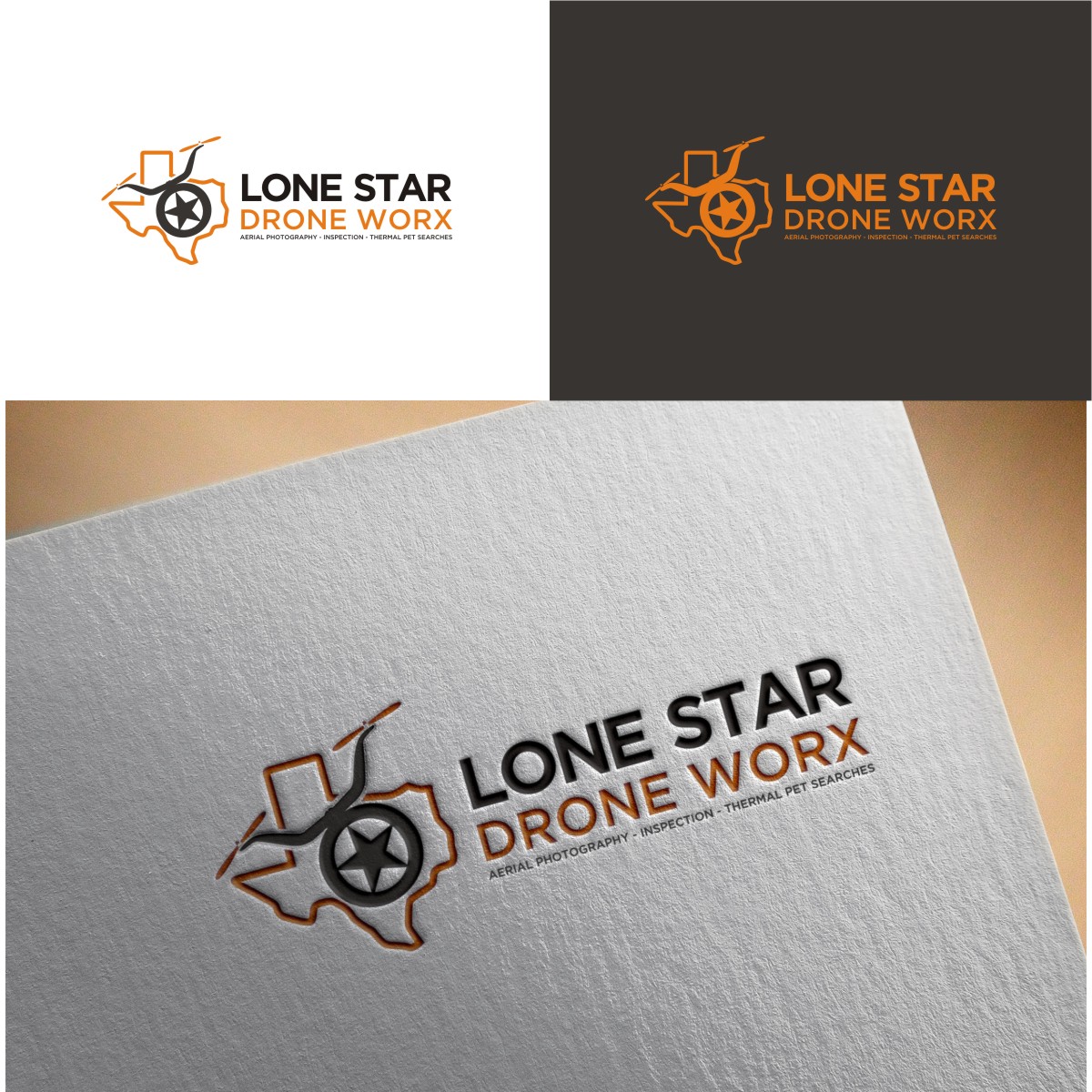 Design de Logo par N83touchthesky pour LONE STAR DRONE WORX | Design #33399891