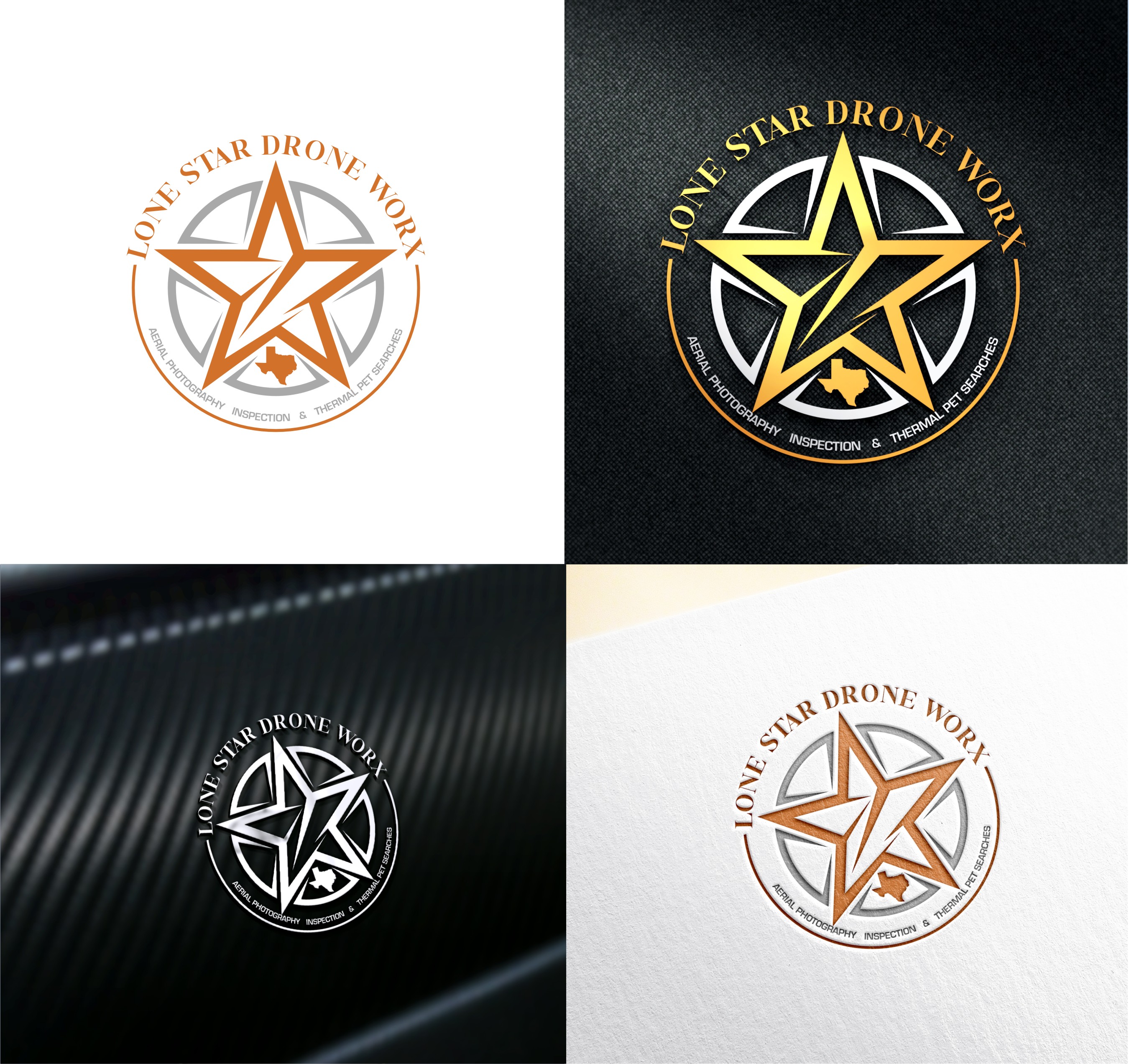 Design de Logo par Soul Light pour LONE STAR DRONE WORX | Design #33397500