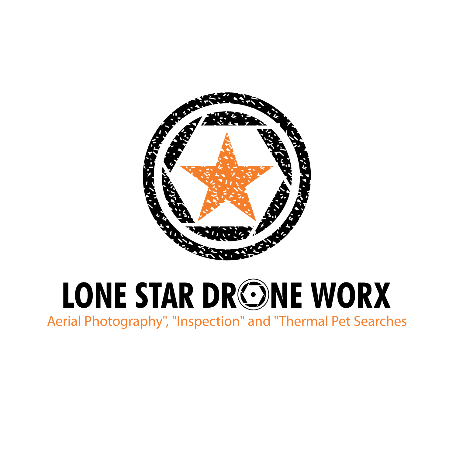 Logo-Design von GODDREAMCREATION für LONE STAR DRONE WORX | Design #33396272