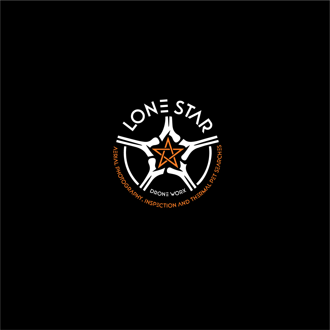 Logo-Design von saifysyed Studio für LONE STAR DRONE WORX | Design #33395756