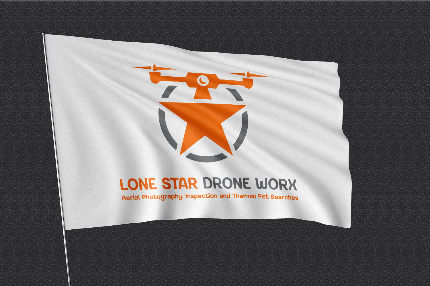 Diseño de Logo por Abdul 20 para LONE STAR DRONE WORX | Diseño #33398198