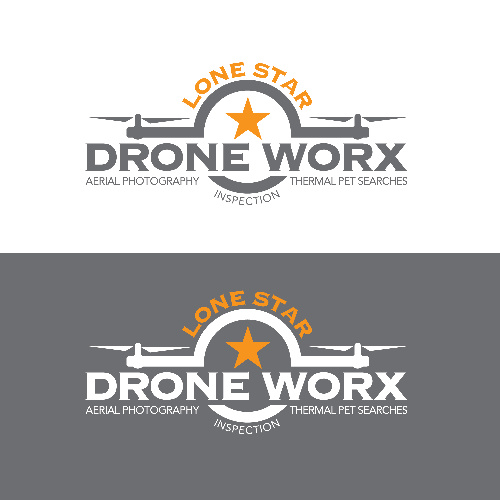 Logo-Design von sherman für LONE STAR DRONE WORX | Design #33414723