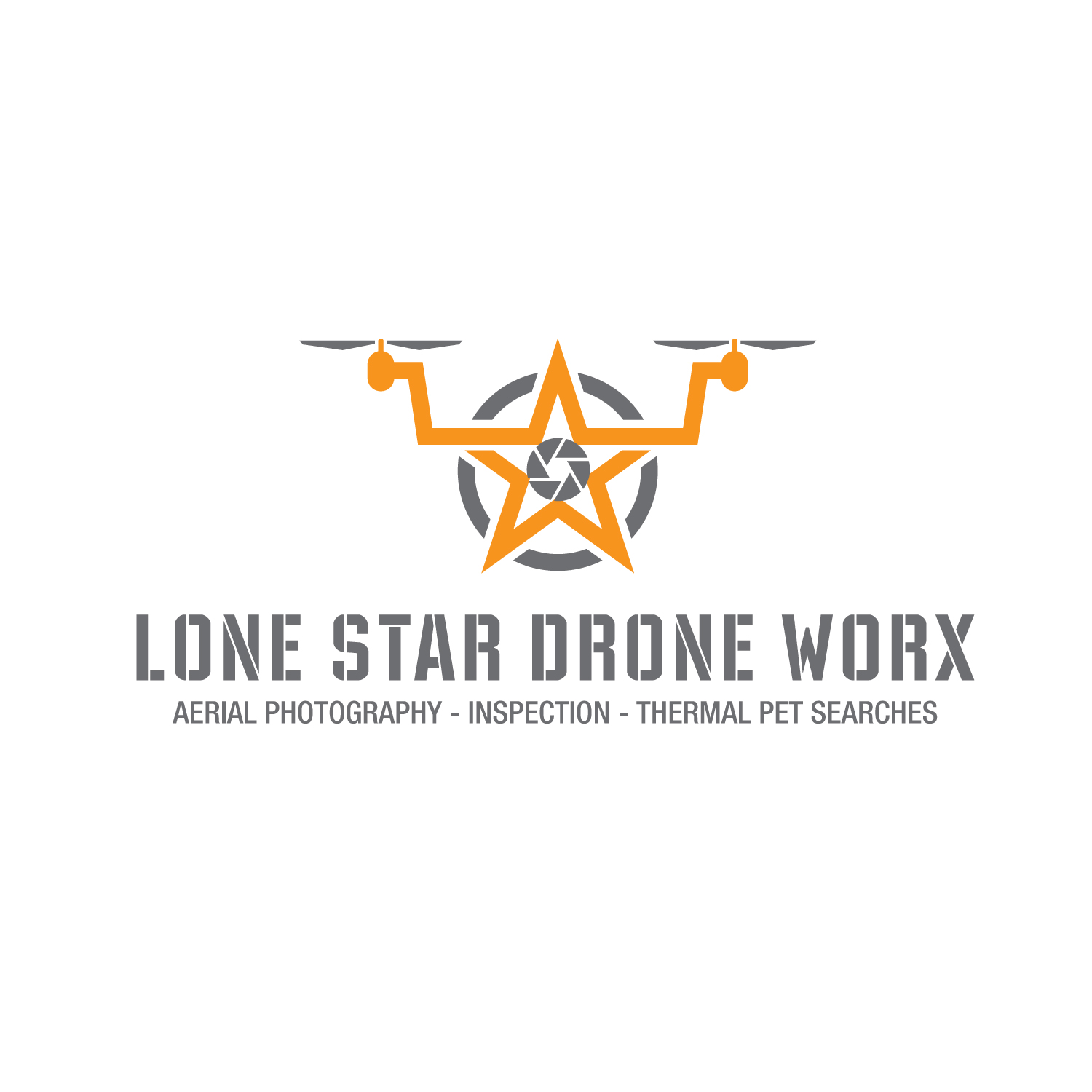 Logo-Design von geni für LONE STAR DRONE WORX | Design #33396478