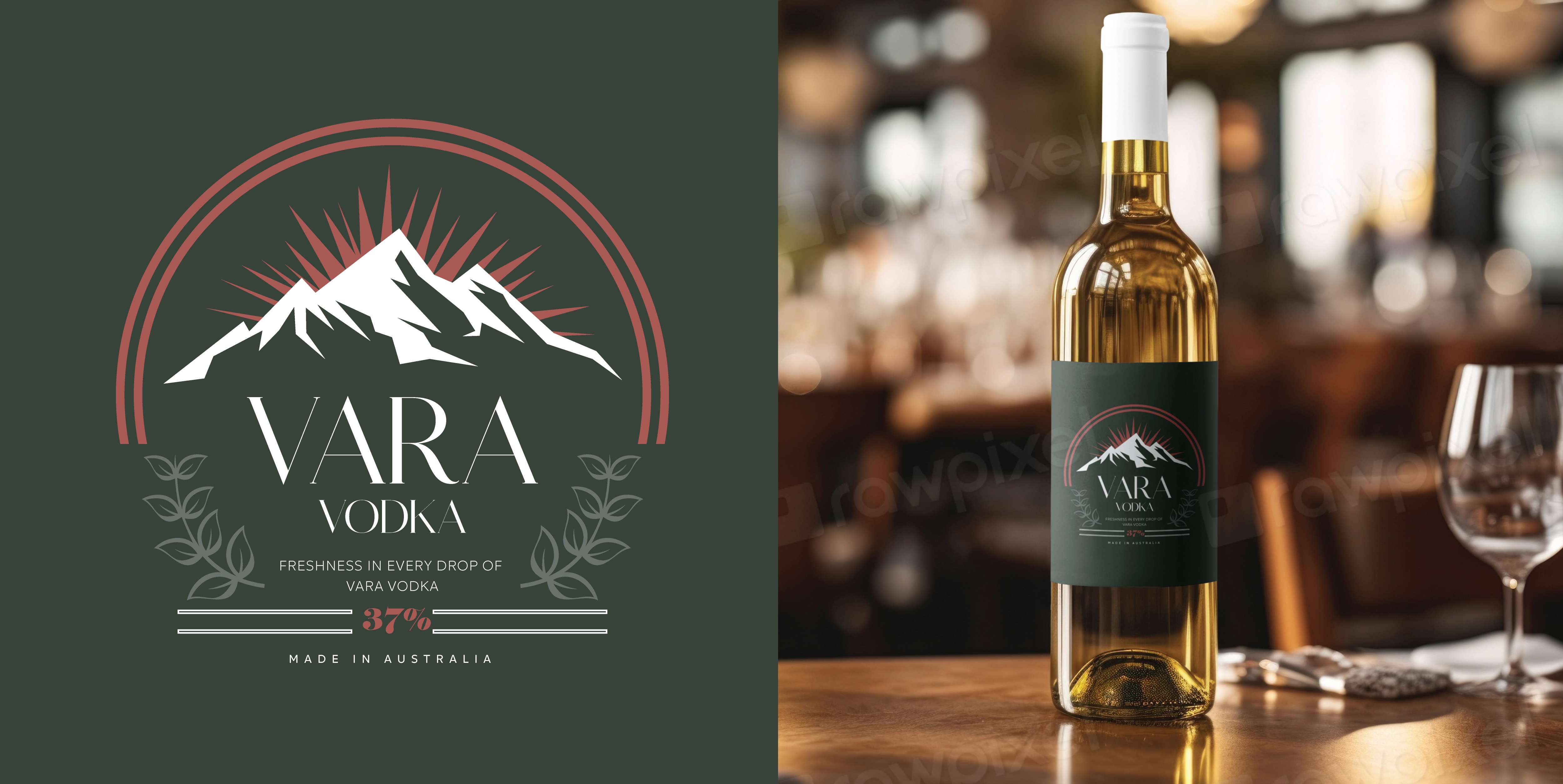 Label Design by Hafsa Khan for this project | Design #33442762