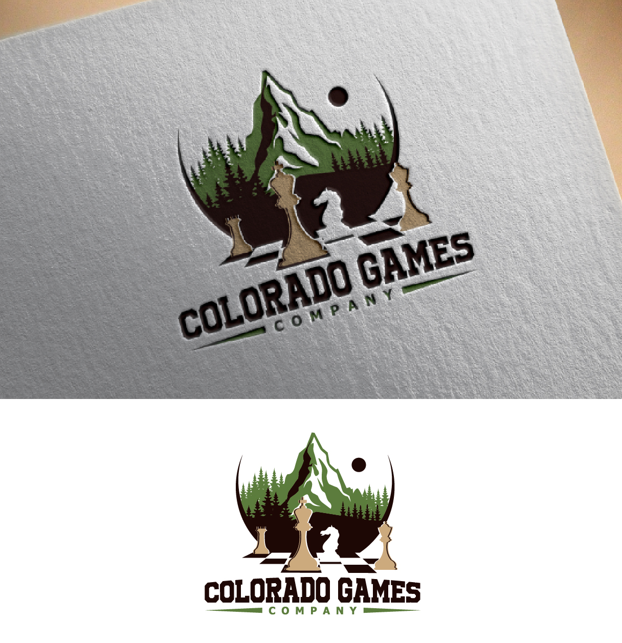 Logo Design by Loknath for Colorado Games Company | Design #33411566