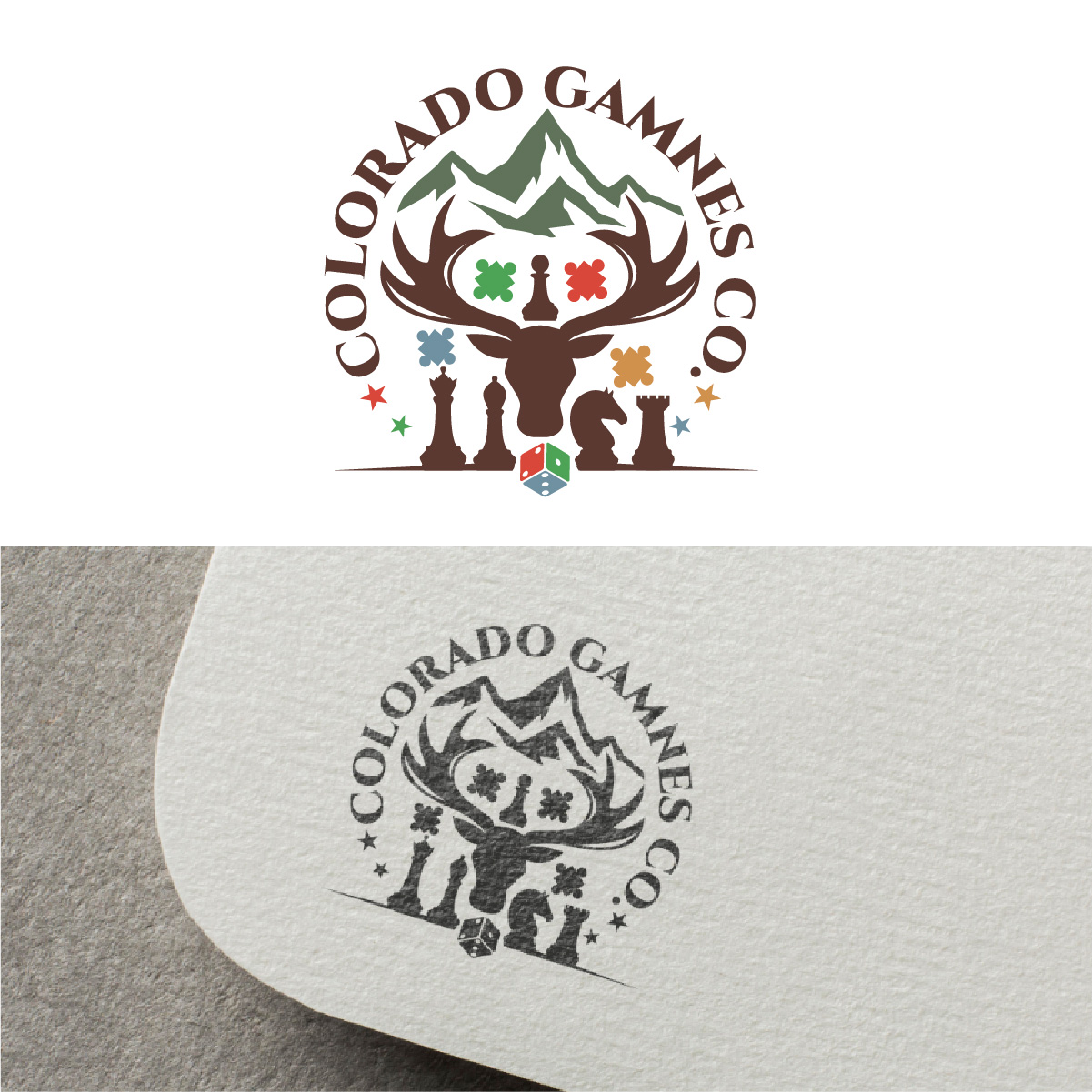 Diseño de Logo por fly  design para Colorado Games Company | Diseño #33411408